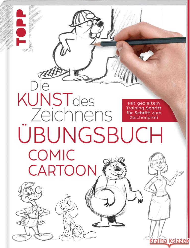 Die Kunst des Zeichnens - Übungsbuch Comic Cartoon  9783772447693 Frech - książka