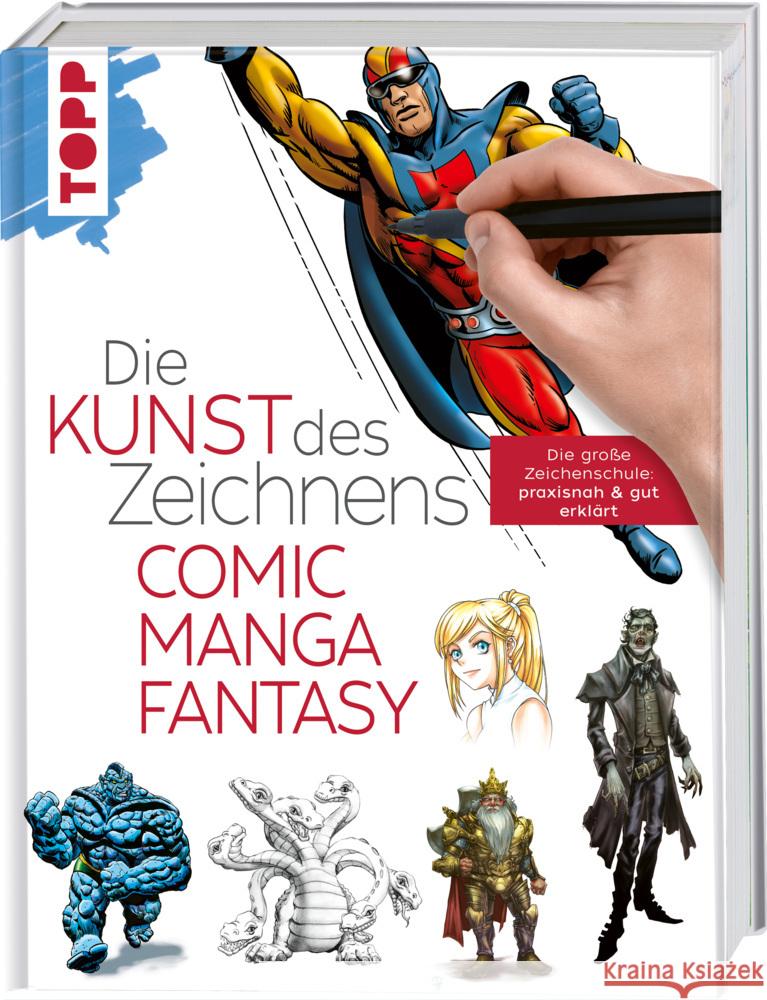Die Kunst des Zeichnens - Comic, Manga, Fantasy frechverlag 9783772447556 Frech - książka