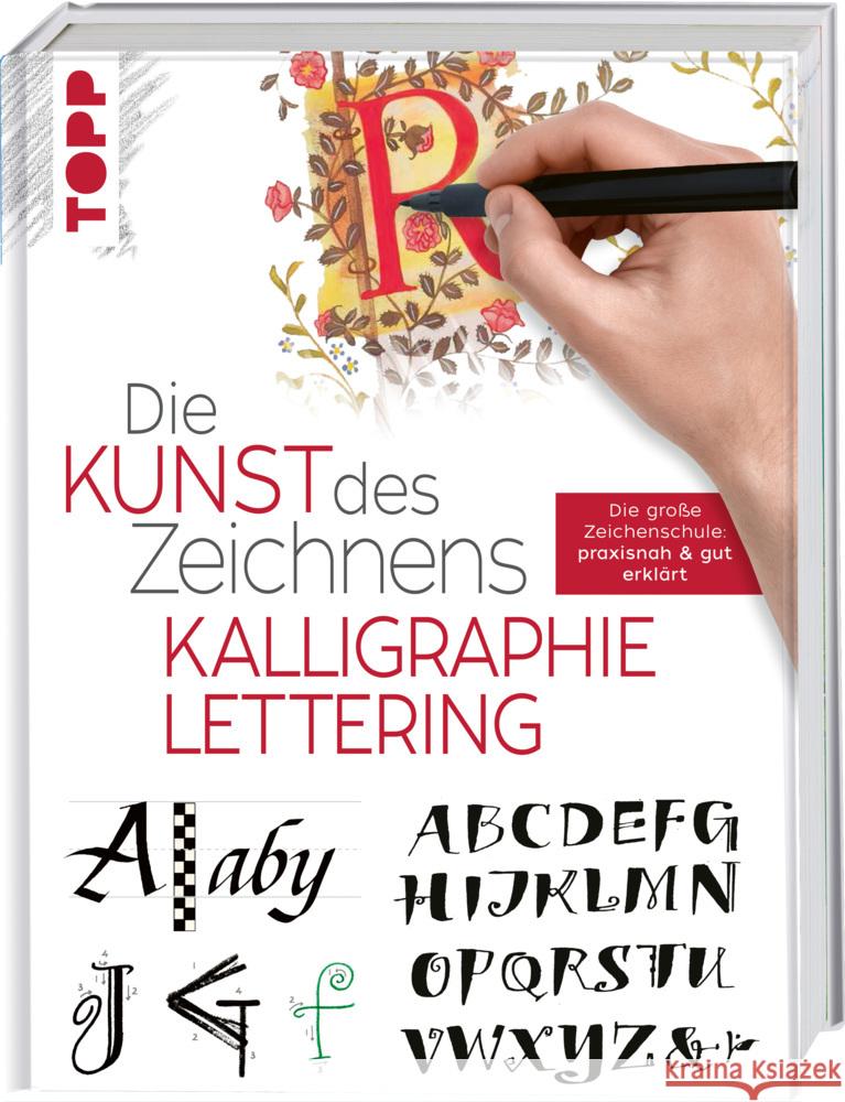 Die Kunst des Zeichnens - Kalligraphie & Lettering  9783772447563 Frech - książka