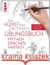 Die Kunst des Zeichnens - Mythen, Drachen, Fantasy Übungsbuch  9783772447686 Frech