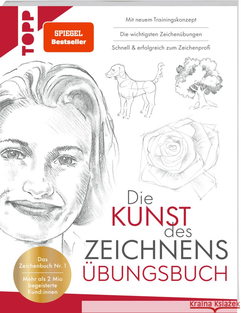 Die Kunst des Zeichnens Übungsbuch. Mit neuem Trainingskonzept frechverlag 9783735882608 Frech - książka