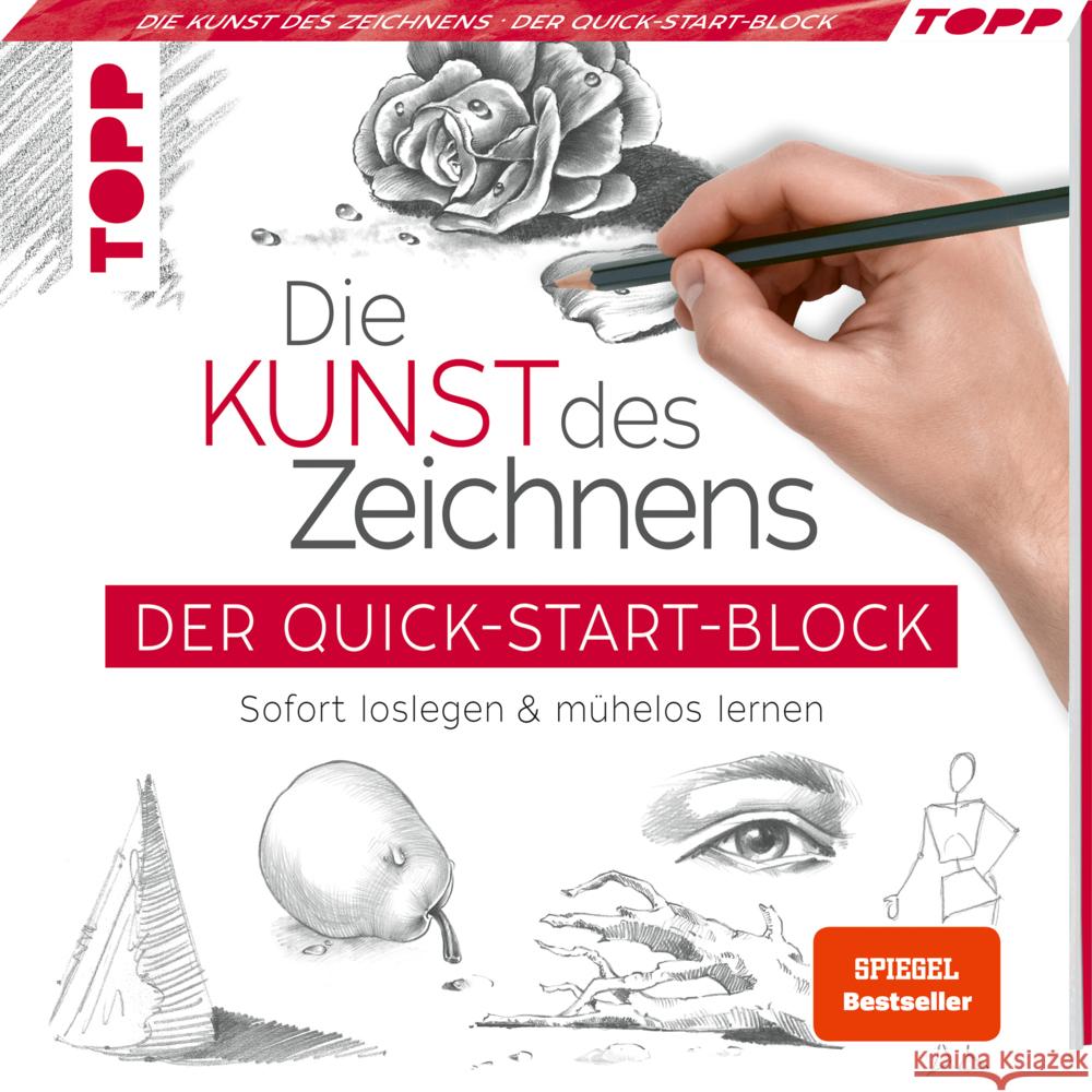 Die Kunst des Zeichnens. Der Quick-Start-Block : Sofort loslegen & mühelos lernen frechverlag 9783772482649 Frech - książka