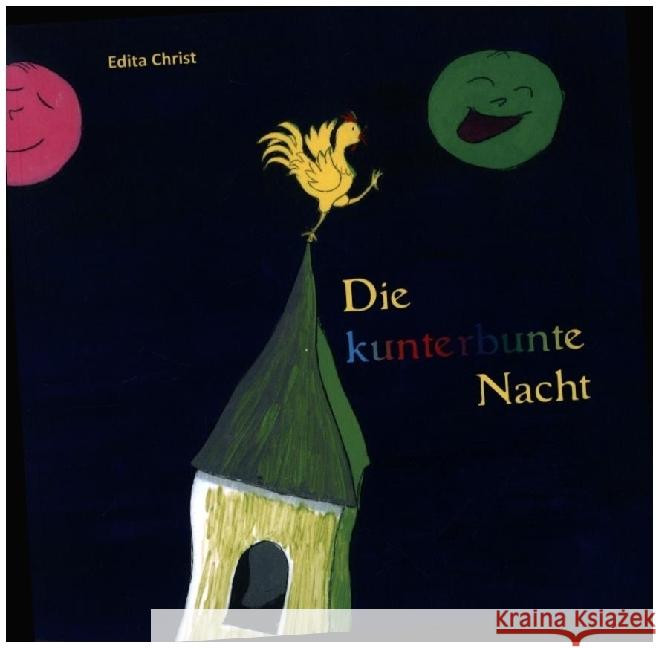 Die kunterbunte Nacht Edita Christ 9783960745938 Papierfresserchens Mzm-Verlag - książka