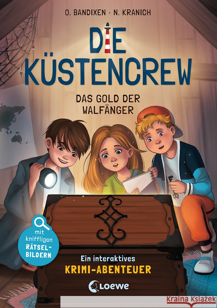 Die Küstencrew (Band 1) - Das Gold der Walfänger Bandixen, Ocke 9783743211261 Loewe - książka