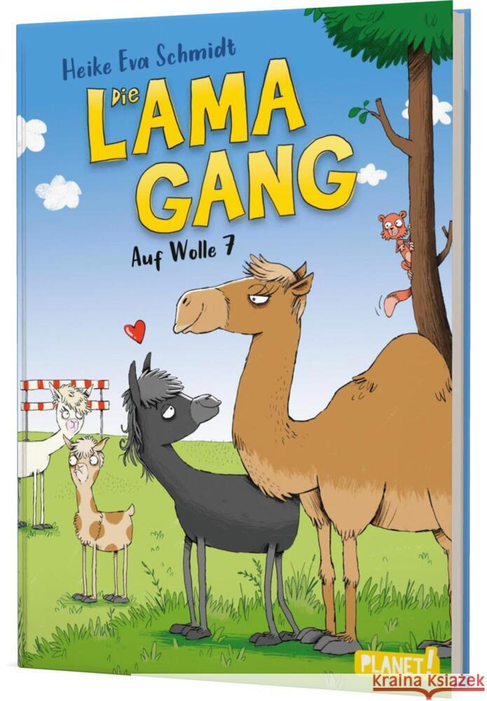 Die Lama-Gang. Mit Herz & Spucke 2: Auf Wolle 7 Schmidt, Heike Eva 9783522507035 Planet! in der Thienemann-Esslinger Verlag Gm - książka