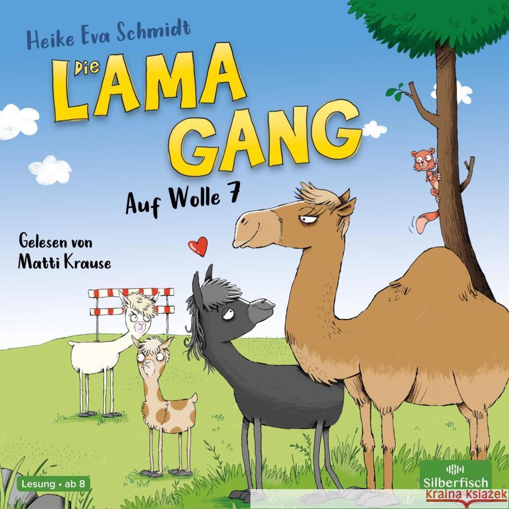 Die Lama-Gang. Mit Herz & Spucke 2: Auf Wolle 7, 2 Audio-CD Schmidt, Heike Eva 9783745603415 Silberfisch - książka