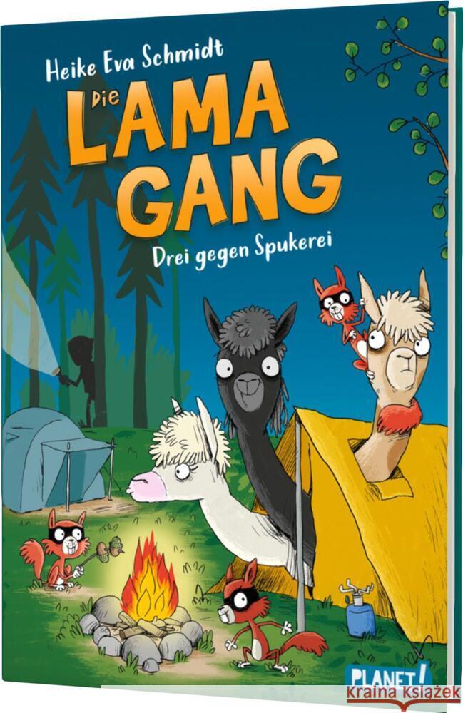 Die Lama-Gang. Mit Herz & Spucke 3: Drei gegen Spukerei Schmidt, Heike Eva 9783522507769 Planet! in der Thienemann-Esslinger Verlag Gm - książka