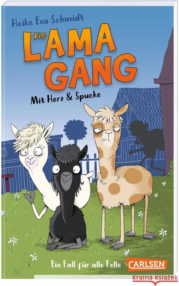 Die Lama-Gang. Mit Herz und Spucke 1: Ein Fall für alle Felle Schmidt, Heike Eva 9783551320711 Carlsen - książka