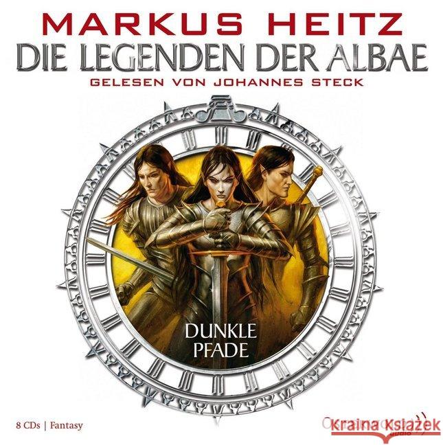 Die Legenden der Albae - Dunkle Pfade, 8 Audio-CDs : Gekürzte Lesung Heitz, Markus 9783869521329 OSTERWOLDaudio - książka