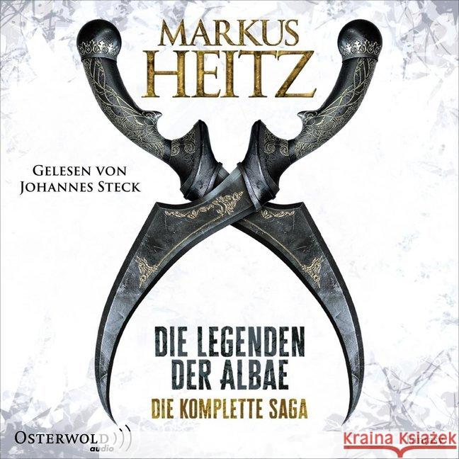 Die Legenden der Albae. Die komplette Saga, 15 Audio-CD, MP3 Heitz, Markus 9783869524467 OSTERWOLDaudio - książka