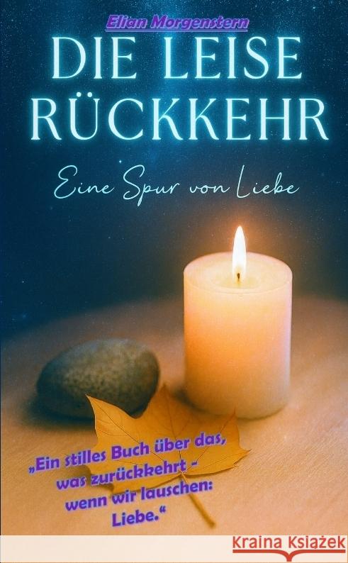 Die leise Rückkehr - Eine Spur von Liebe Morgenstern, Elian 9783384753403 tredition - książka