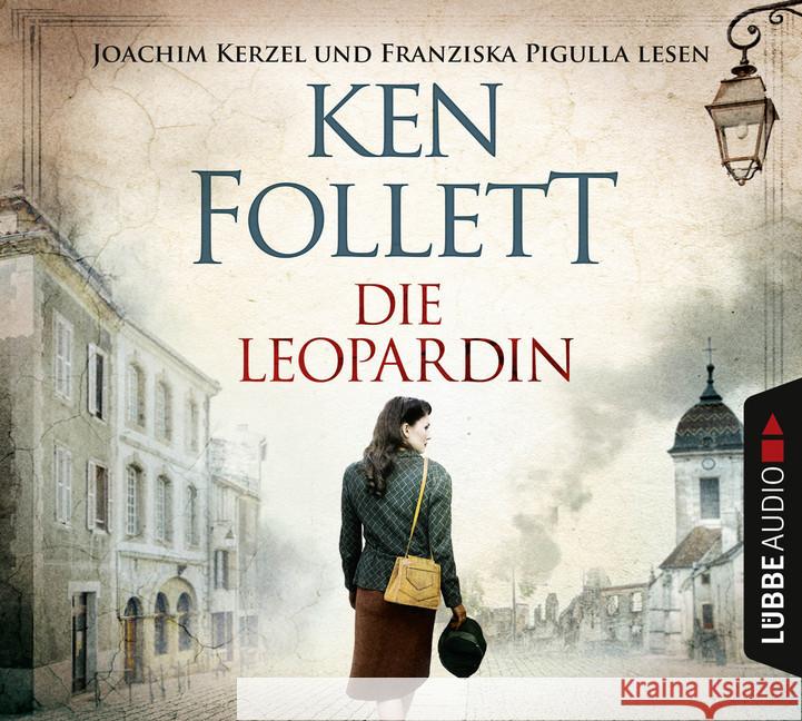 Die Leopardin, 6 Audio-CDs : Gekürzte Ausgabe, Lesung Follett, Ken 9783785753194 Bastei Lübbe - książka