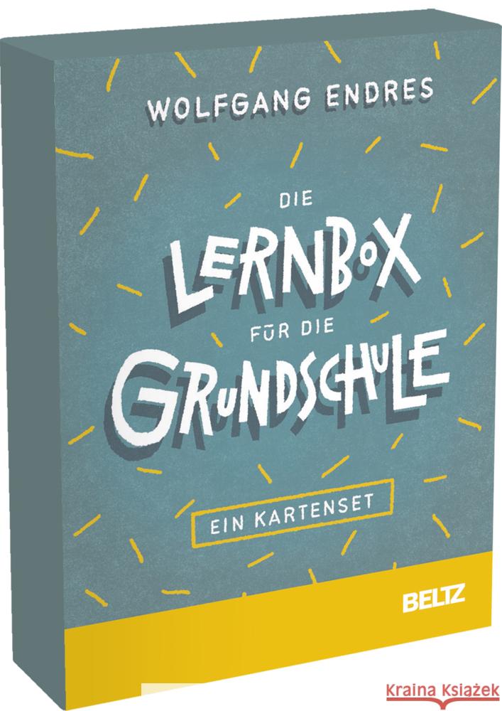 Die Lernbox für die Grundschule Endres, Wolfgang 4019172200619 Beltz - książka