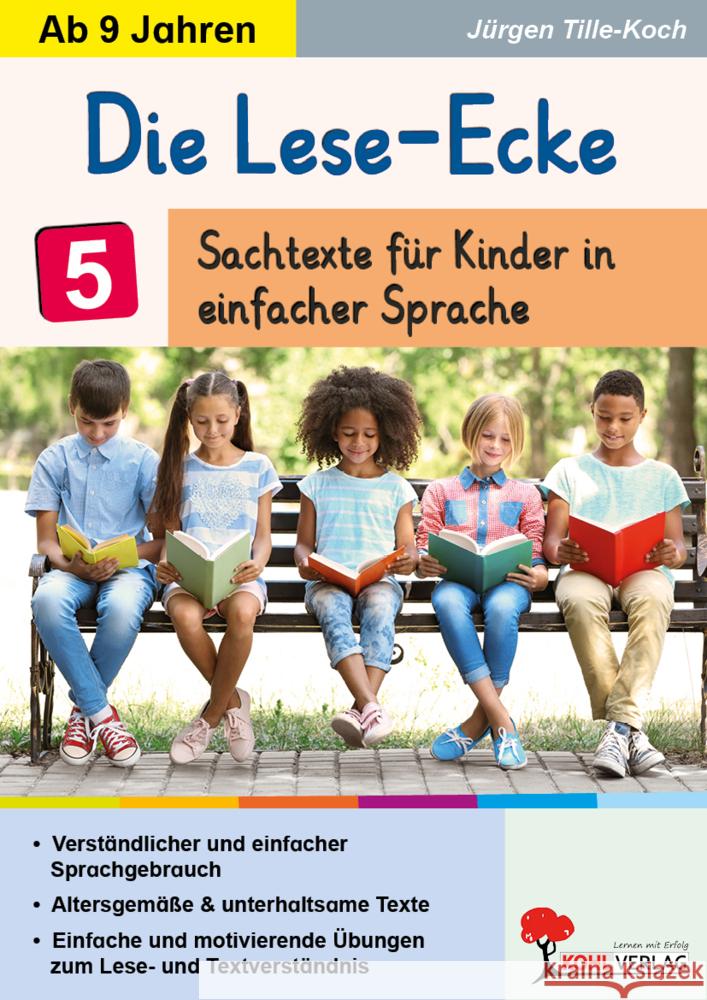 Die Lese-Ecke / Band 5 Tille-Koch, Jürgen 9783988413178 KOHL VERLAG Der Verlag mit dem Baum - książka