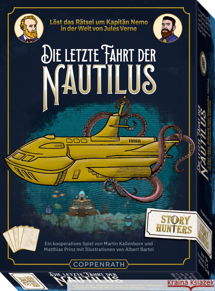 Die letzte Fahrt der Nautilus Kallenborn, Martin, Prinz, Matthias 4050003959368 Coppenrath, Münster - książka