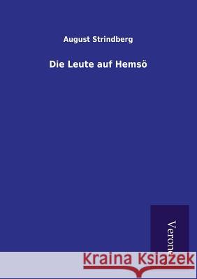 Die Leute auf Hemsö August Strindberg 9789925001606 Tp Verone Publishing - książka