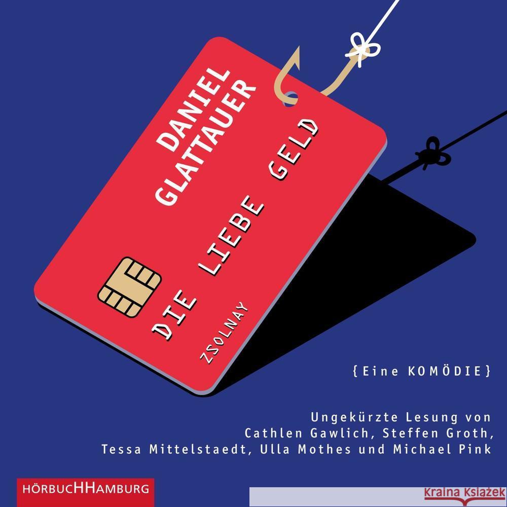 Die Liebe Geld, 2 Audio-CD Glattauer, Daniel 9783957132109 Hörbuch Hamburg - książka