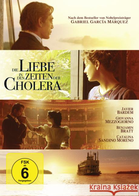 Die Liebe in den Zeiten der Cholera, 1 DVD : USA García Márquez, Gabriel 0886971892697 LEONINE Distribution - książka