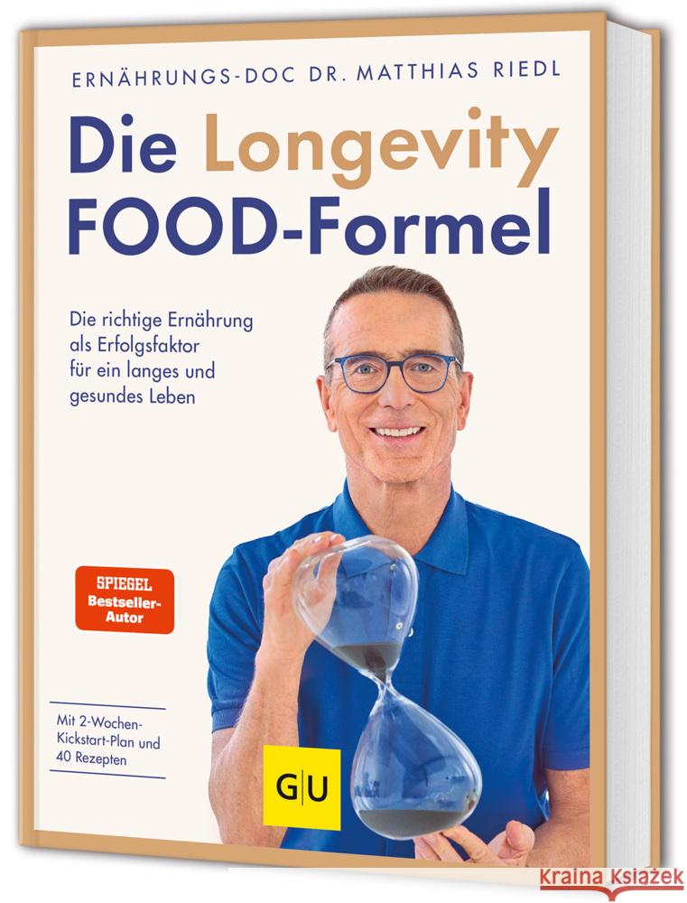 Die Longevity-Food-Formel Riedl, Matthias 9783833896811 Gräfe & Unzer - książka