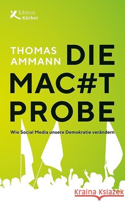 Die Machtprobe Ammann, Thomas 9783896842848 Edition Körber - książka