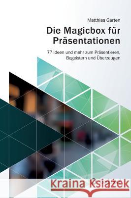 Die Magicbox für Präsentationen Garten, Matthias 9783743965119 Tredition Gmbh - książka