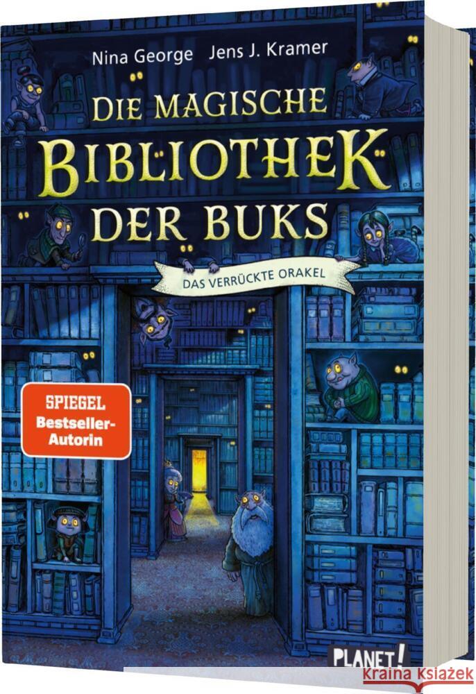 Die magische Bibliothek der Buks 1: Das Verrückte Orakel George, Nina, Kramer, Jens J. 9783522508223 Planet! in der Thienemann-Esslinger Verlag Gm - książka