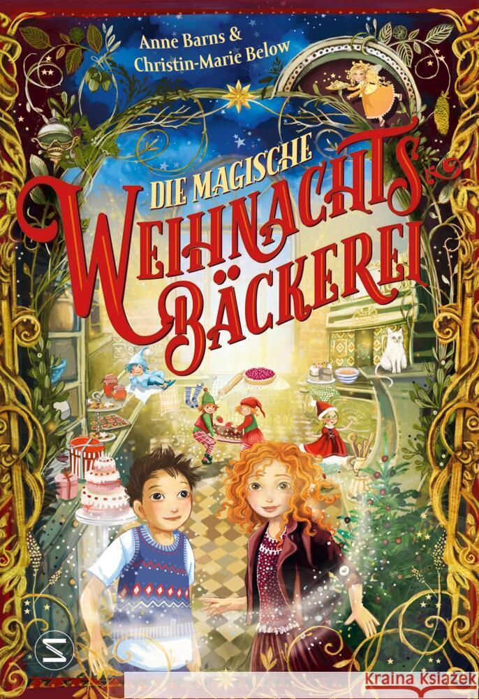 Die magische Weihnachtsbäckerei Barns, Anne, Below, Christin-Marie 9783505150692 Schneiderbuch - książka