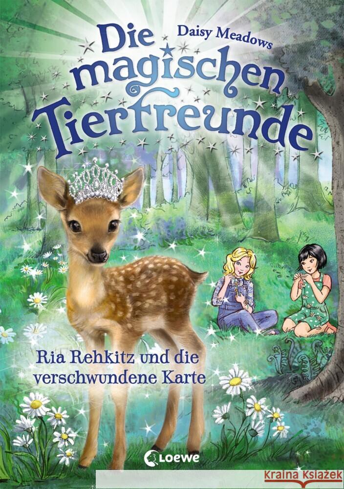 Die magischen Tierfreunde (Band 16) - Ria Rehkitz und die verschwundene Karte Meadows, Daisy 9783743208322 Loewe - książka