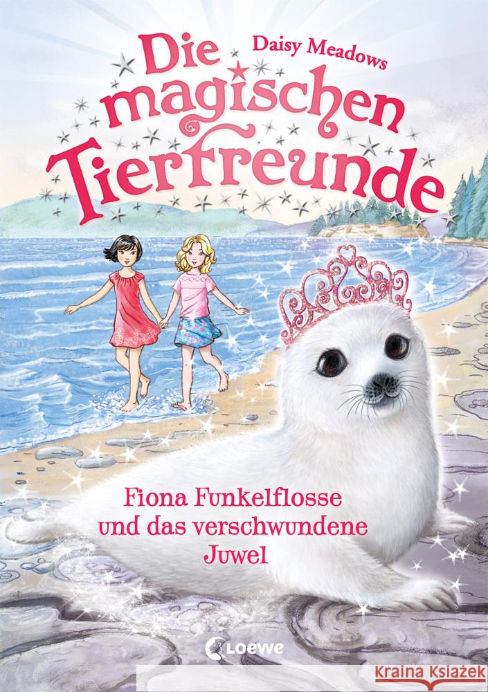 Die magischen Tierfreunde (Band 20) - Fiona Funkelflosse und das verschwundene Juwel Meadows, Daisy 9783743216150 Loewe - książka