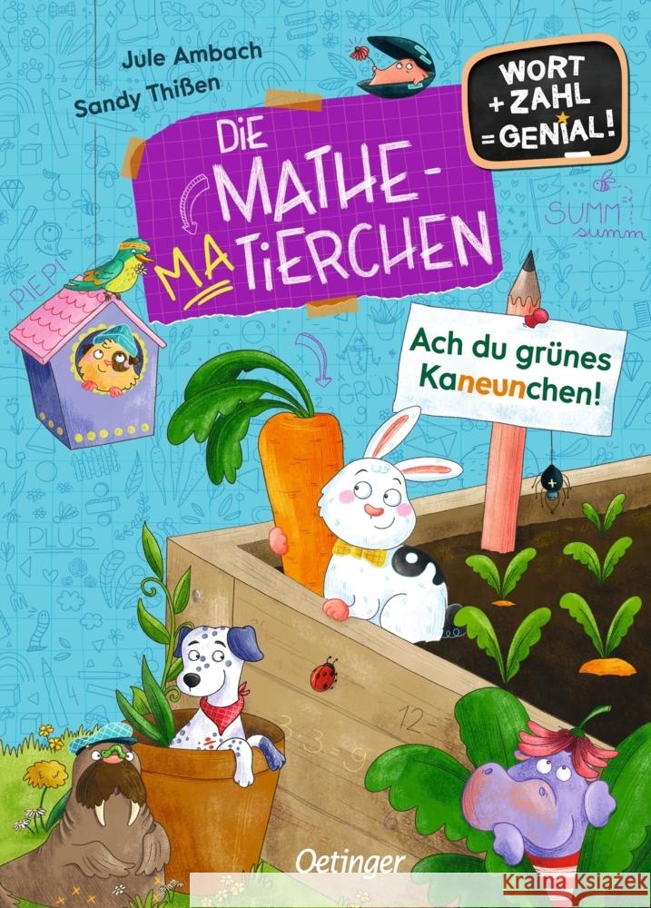 Die Mathematierchen. Ach du grünes Kaneunchen! Ambach, Jule 9783751204620 Oetinger - książka