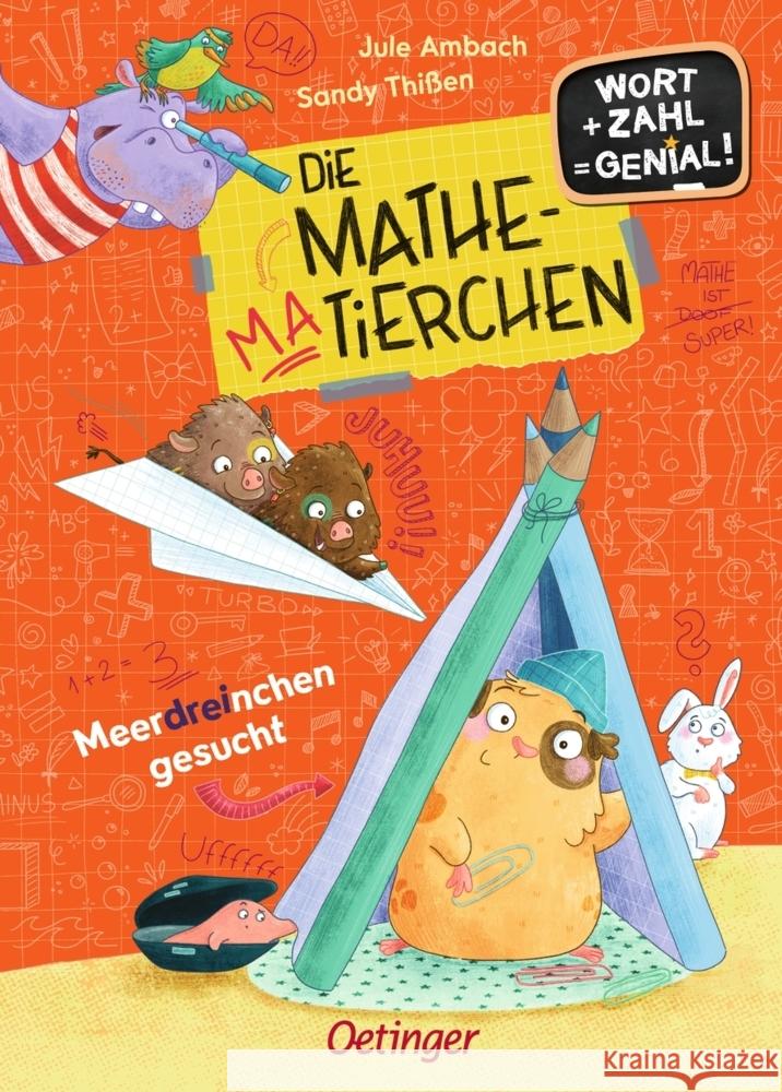 Die Mathematierchen. Meerdreinchen gesucht Ambach, Jule 9783751203029 Oetinger - książka