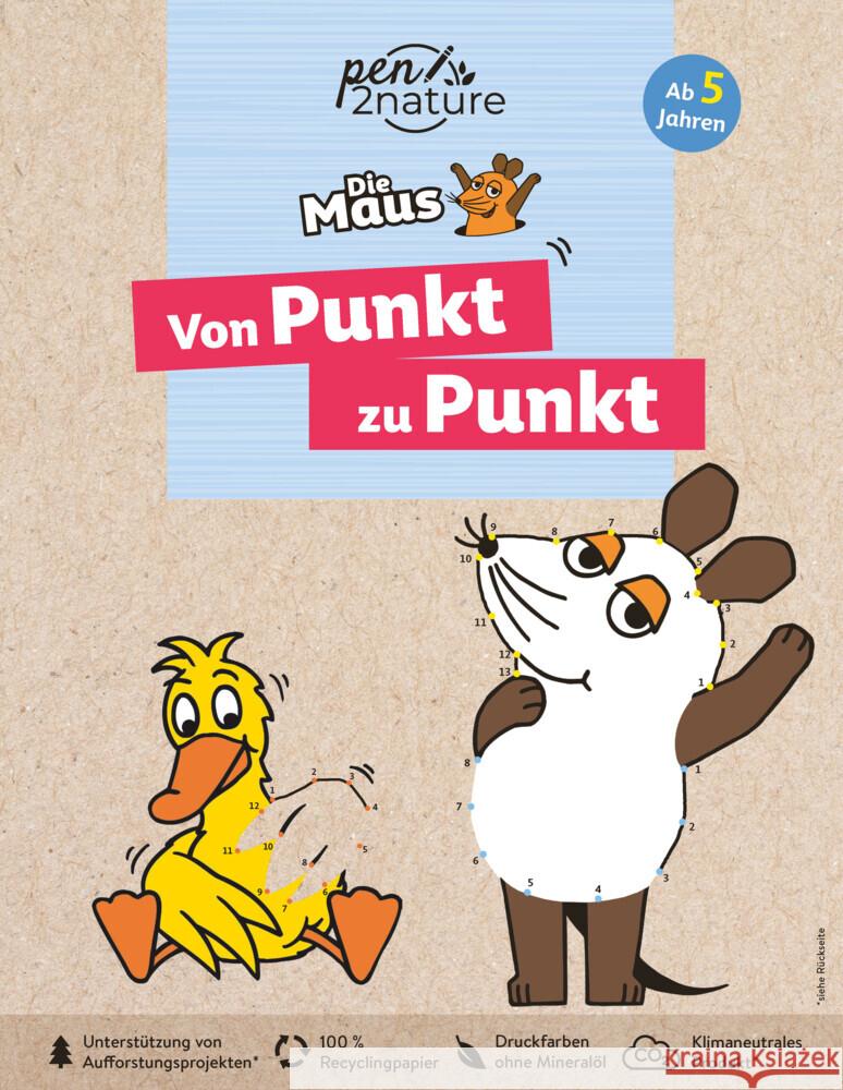 Die Maus: Von Punkt zu Punkt pen2nature 9783987640421 Good Life Books & Media GmbH - książka