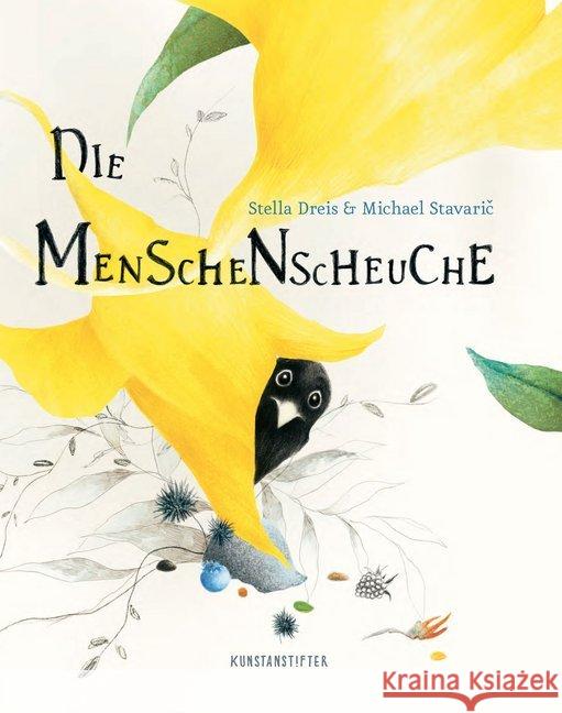 Die Menschenscheuche : Bilderbuch Stavaric, Michael 9783942795654 Kunstanstifter Verlag - książka
