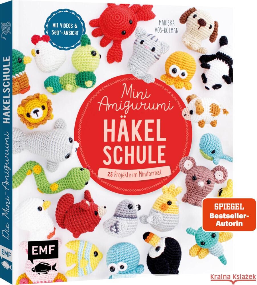 Die Mini-Amigurumi-Häkelschule Vos-Bolman, Mariska 9783745930306 Edition Michael Fischer - książka