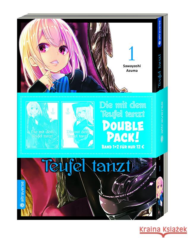 Die mit dem Teufel tanzt Double Pack 01 & 02, 2 Teile Azuma, Sawayoshi 9783753922997 Altraverse - książka