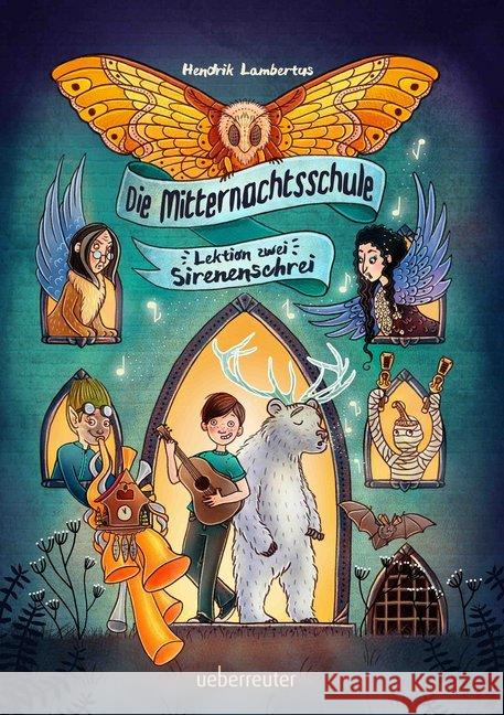 Die Mitternachtsschule - Lektion zwei: Sirenenschrei Lambertus, Hendrik 9783764151867 Ueberreuter - książka