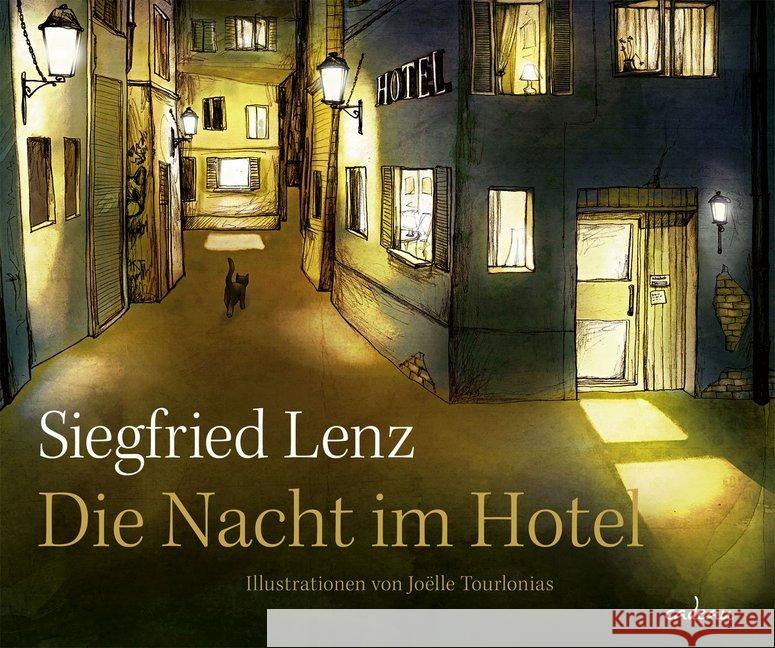 Die Nacht im Hotel Lenz, Siegfried 9783455381276 Hoffmann und Campe - książka