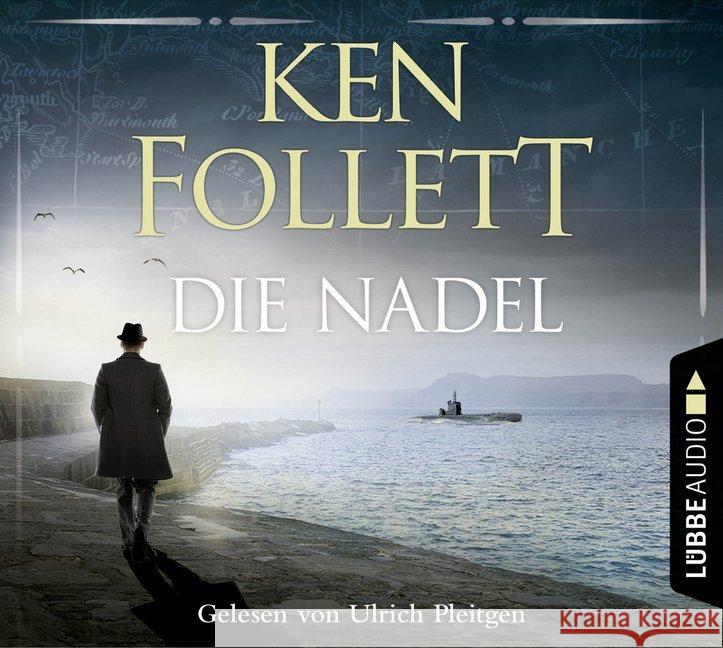 Die Nadel, 6 Audio-CDs : Gekürzte Ausgabe. Lesung Follett, Ken 9783785730041 Bastei Lübbe - książka