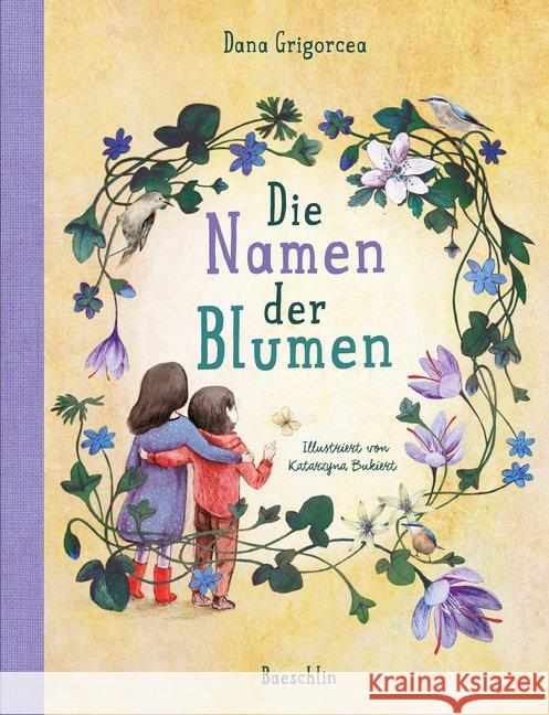 Die Namen der Blumen : Bilderbuch Grigorcea, Dana 9783038930112 Baeschlin - książka