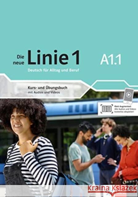 Die neue Linie 1 A1.1 Harst, Eva, Hoffmann, Ludwig, Kaufmann, Susan 9783126072366 Klett Sprachen GmbH - książka