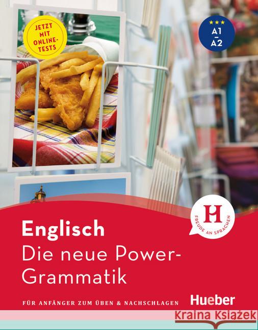 Die neue Power-Grammatik Englisch : Für Anfänger zum Üben & Nachschlagen. Mit Onlinetests Stevens, John 9783195127196 Hueber - książka