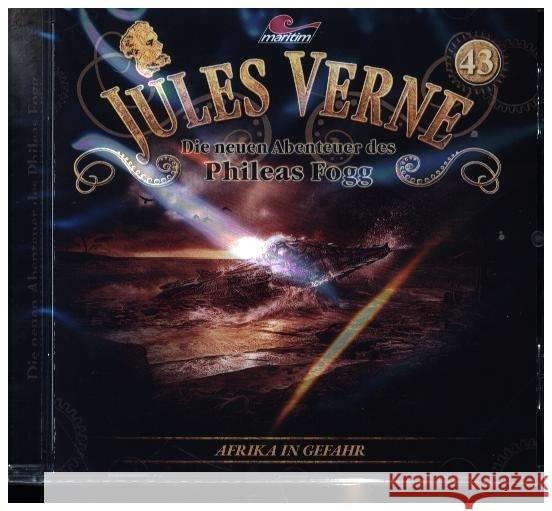Die neuen Abenteuer des Phileas Fogg - Afrika in Gefahr, 1 Audio-CD Verne, Jules 9783962825065 All Ears - książka
