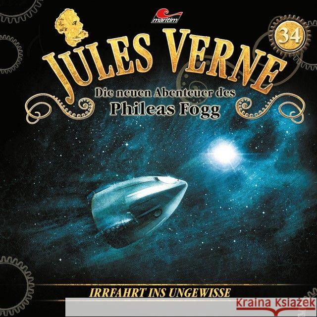 Die neuen Abenteuer des Phileas Fogg - Irrfahrt ins Ungewisse, 1 Audio-CD Verne, Jules 9783960663522 WinterZeit AUDIOBOOKS HS - książka