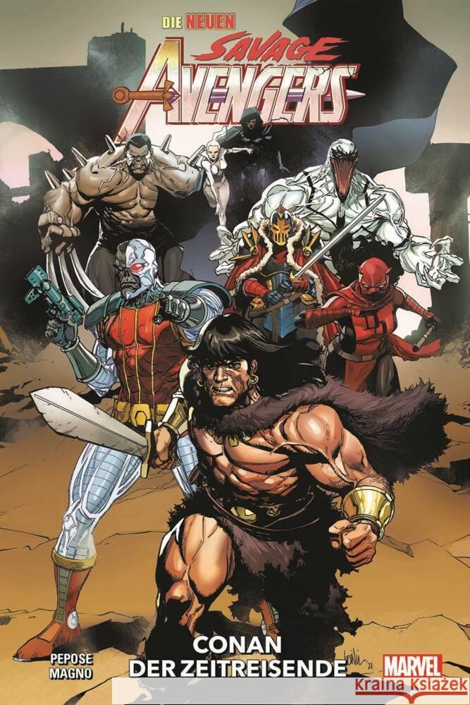 Die neuen Savage Avengers Pepose, David, Magno, Carlos 9783741631870 Panini Manga und Comic - książka