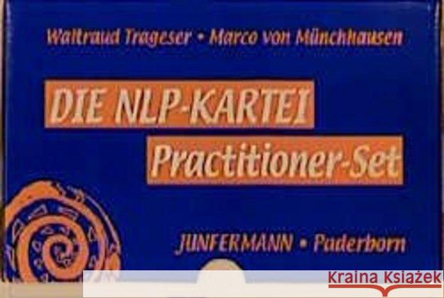 Die NLP-Kartei, Practitioner-Set Trageser, Waltraud Münchhausen, Marco von  9783873874527 Junfermann - książka