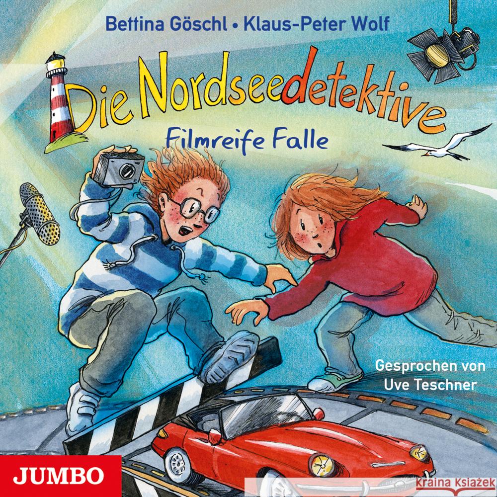 Die Nordseedetektive - Filmreife Falle, Audio-CD Wolf, Klaus-Peter, Göschl, Bettina 9783833743078 Jumbo Neue Medien - książka