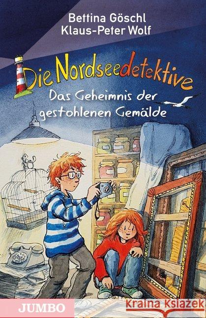 Die Nordseedetektive. Das Geheimnis der gestohlenen Gemälde Göschl, Bettina; Wolf, Klaus-Peter 9783833741371 Jumbo Neue Medien - książka