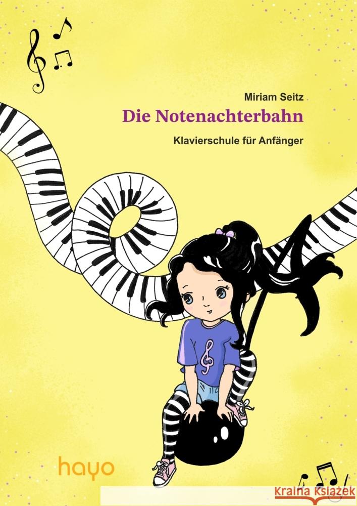 Die Notenachterbahn Seitz, Miriam 9783949343100 HY-Buchedition / Musikverlag Hayo - książka