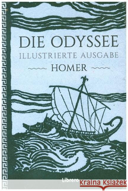 Die Odyssee, illustrierte Ausgabe Homer 9789463593236 Librero - książka