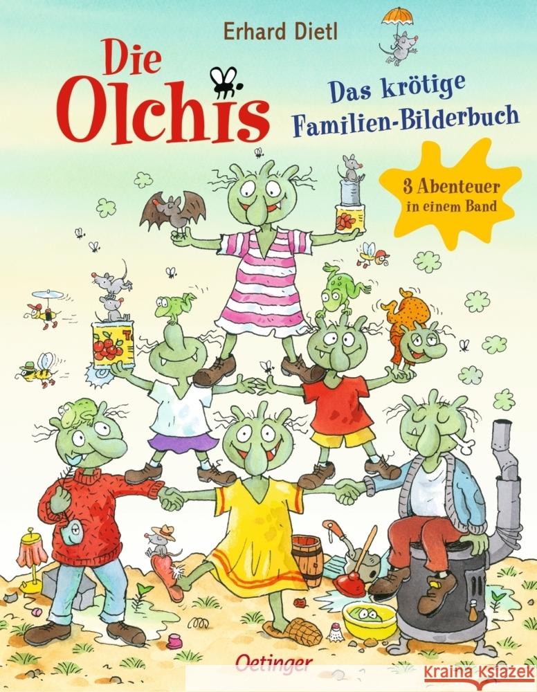 Die Olchis. Das krötige Familien-Bilderbuch Dietl, Erhard 9783751203562 Oetinger - książka